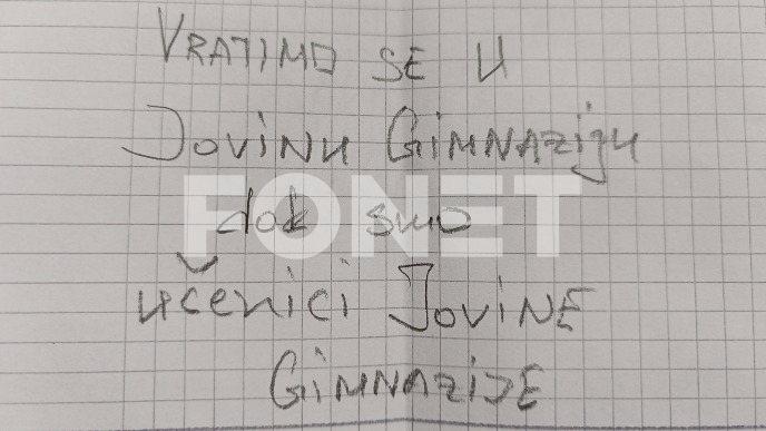 Još jedan protest u Jovinoj